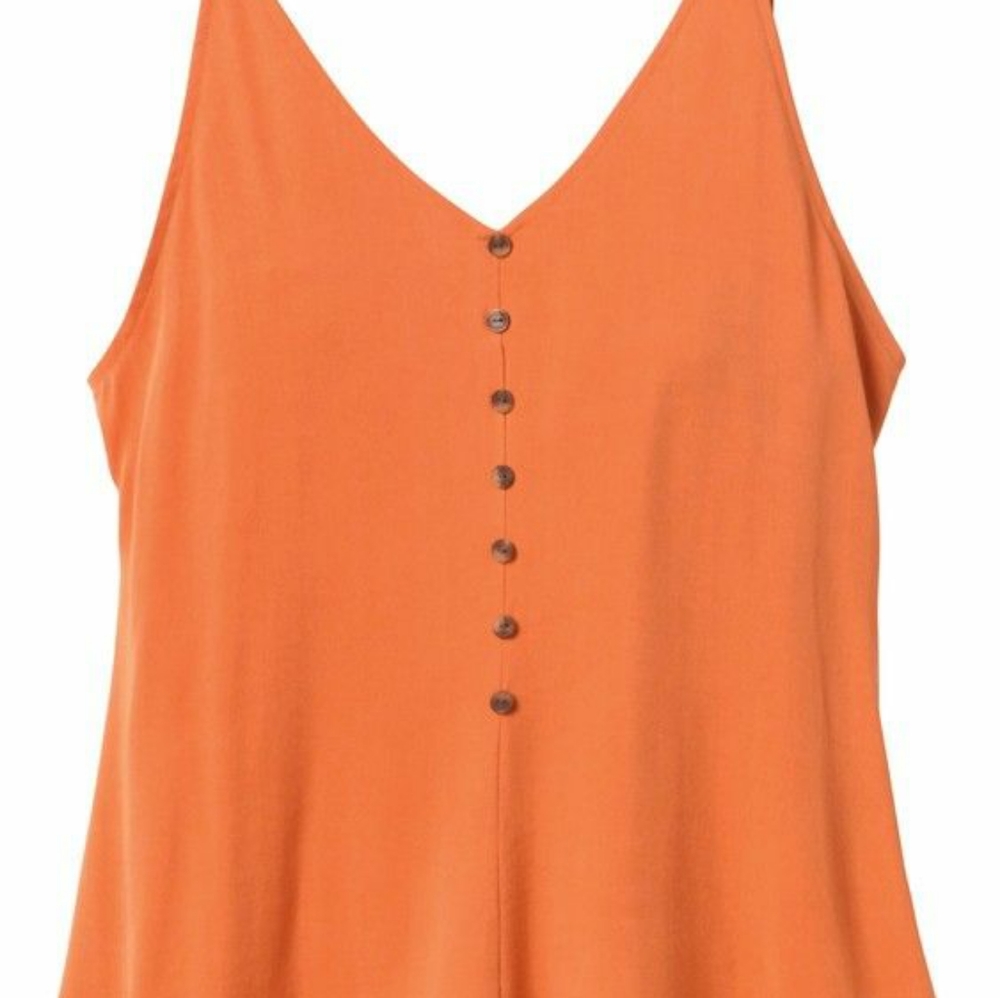 Orange RVCA Romper - Picture 8 of 8